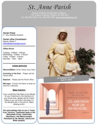 April 3rd, 2022 Bulletin