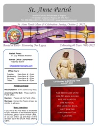 June 26th, 2022 Bulletin