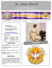 June 5th, 2022 Bulletin