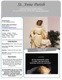 March 6th, 2022 Bulletin