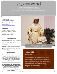 November 21st, 2021 Bulletin