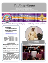 November 27th, 2022 Bulletin