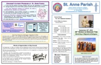September 29th, 2024 Bulletin
